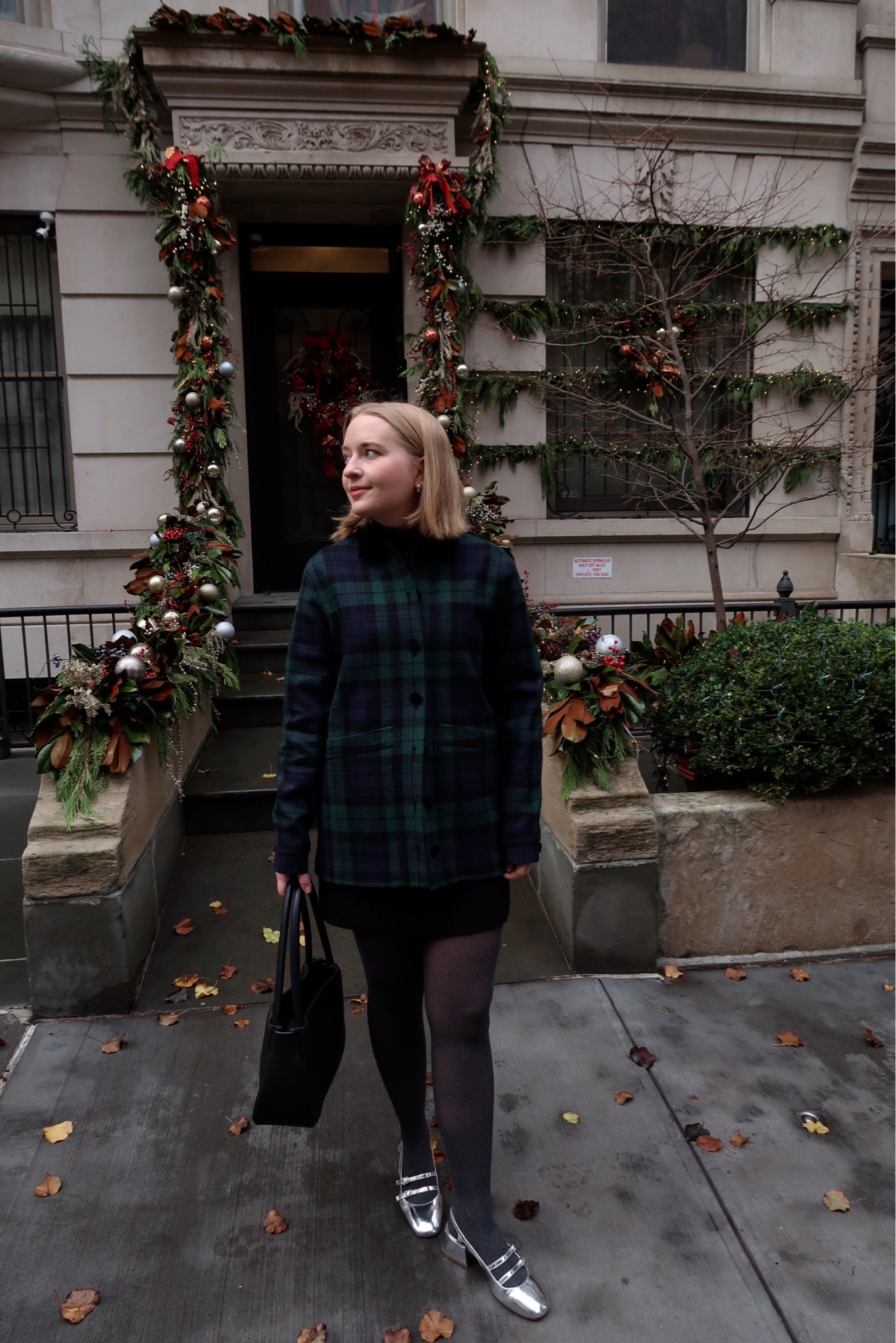 Holiday ready! Tartan is one of my favorite winter prints ❄️ even better when I can pair it with metallics! 

#LTKSeasonal #LTKHoliday #LTKStyleTip