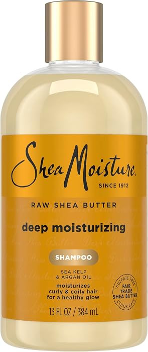 SheaMoisture Raw Shea Butter Deep Moisturizing Shampoo Raw Shea Butter for Dry, Damaged or Transi... | Amazon (US)