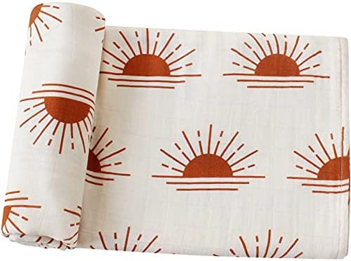 LifeTree Muslin Swaddle Blankets, Baby Swaddle Blankets Unisex Newborn Receiving Blanket for Boys... | Amazon (US)