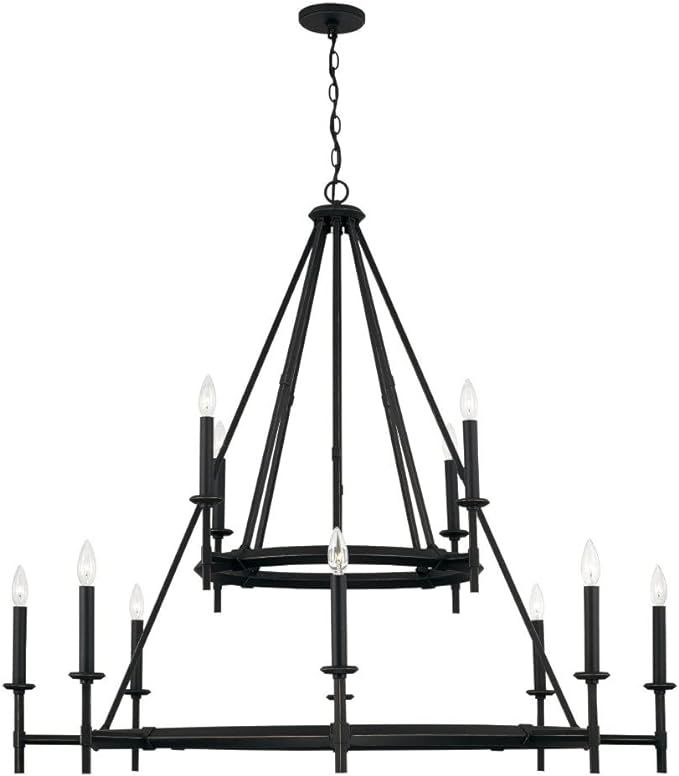 Capital Lighting 445201IH Ogden - 12 Light Chandelier in Transitional Style-44 Inches Tall and 48... | Amazon (US)