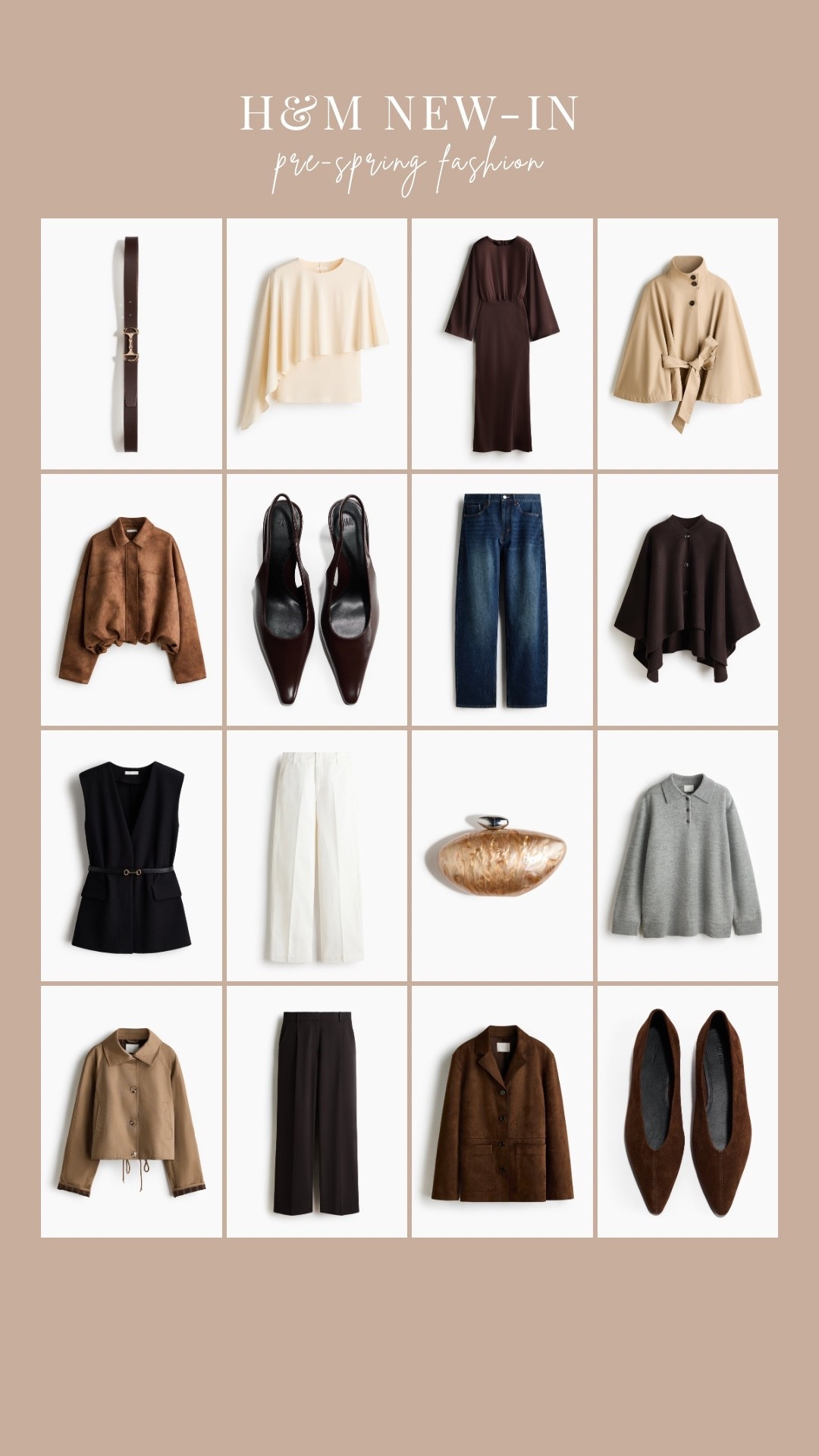 H&M pre spring new in favourites 

#LTKspring #LTKuk #LTKstyletip