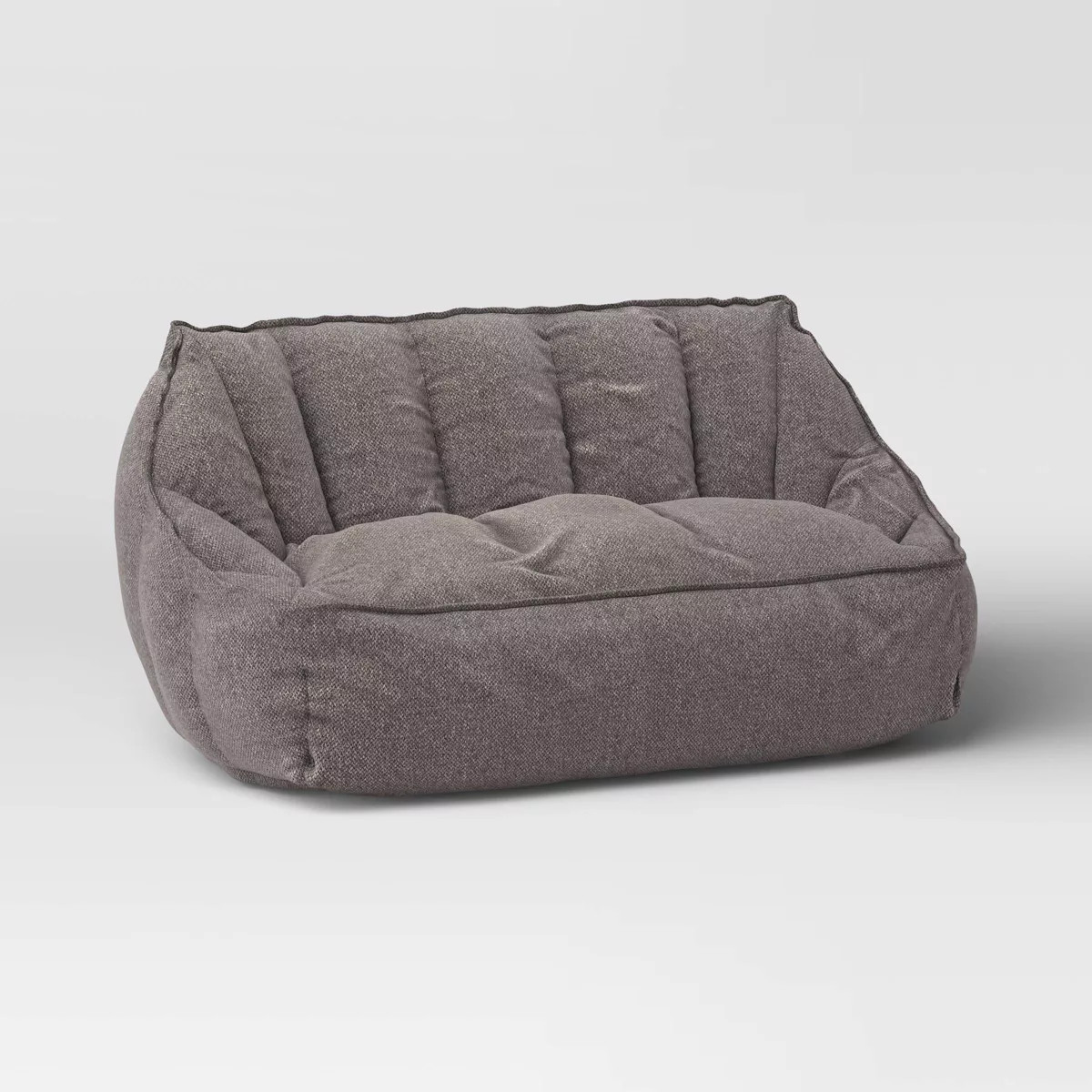 Dorm Lounge Sofa Heather Gray - Room Essentials™: Polyester Upholstery, Foam Filled, Spot Clean... | Target