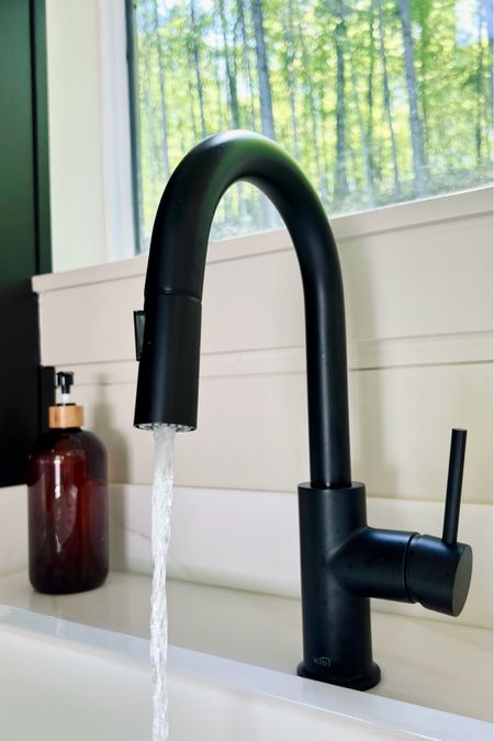 I’m a little bit obsessed with this kitchen faucet that we put in our tiny house. I love the chic, minimalistic design, plus the matte black finish is scratch resistant, which will keep it looking new for a long time to come. Getting a new kitchen faucet is a relatively simple and affordable way to give your kitchen a new look - it’s like jewelry for your sink!

#kitchenupgrade #kitchenreno #tinyhouse #kitchensink #kitchenfaucet

#LTKhome #LTKfamily #LTKmens
