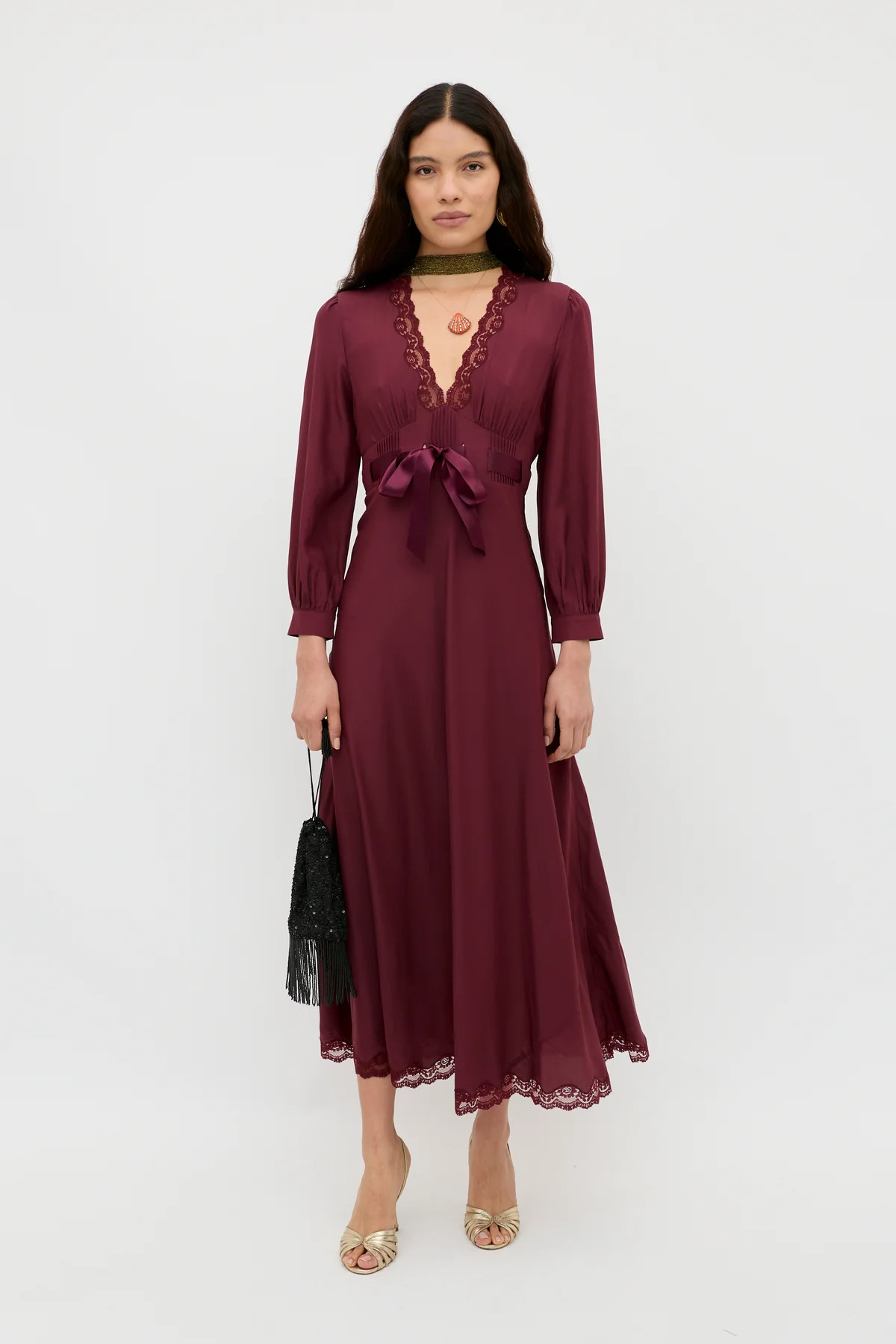 Adaline  -  Maroon | Rixo
