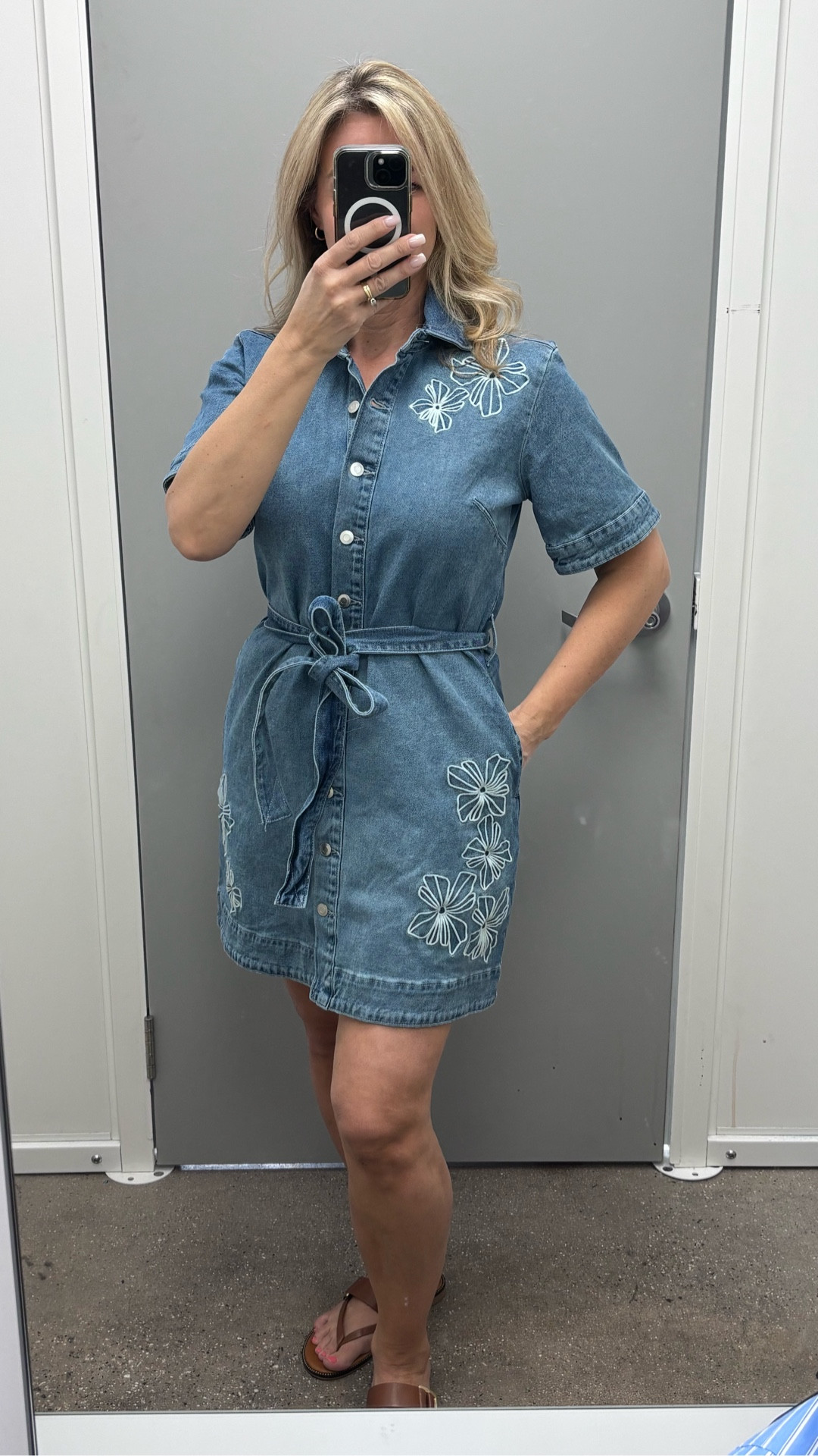 It looks designer!

Meet your new day-to-night hero, Free Assembly's Denim Shirtdress. Effortlessly chic and endlessly versatile, this mini dress enchants with bold floral embroidery, an easy fit, and a sash belt that allows you to create the fit you want. Crafted in stretch denim, this dress is as comfortable as it is chic, plus it has pockets (score!). Style tip: wear this dress unbuttoned and layer it over your fave outfit

#LTKgrwm #LTKmomlife #LTKspringtrends