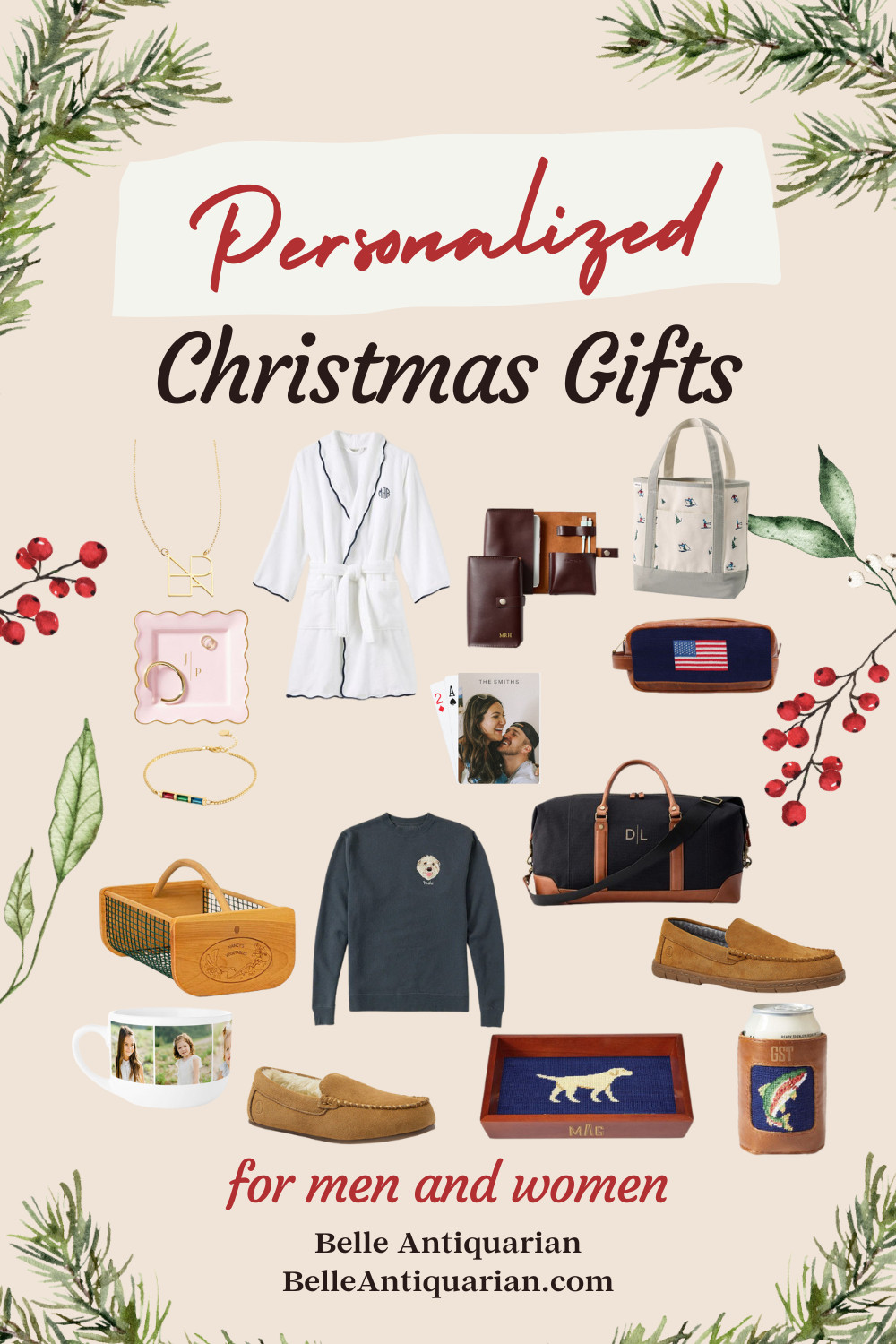Nothing is more thoughtful than a personalized gift. It shows that you put genuine thought into the perfect gift for your friends and loved ones. I've rounded up my favorite personalized gifts for men and women. Be sure to order soon to receive these gifts in time for Christmas.

Monogram jewelry, Monogrammed gifts, gifts for the gardener, gifts for her, gifts for him, gifts for hard to shop for 

 #LTKGiftGuide #LTKHoliday #LTKMens