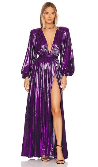 Zoe Gown in Purple | Revolve Clothing (Global)