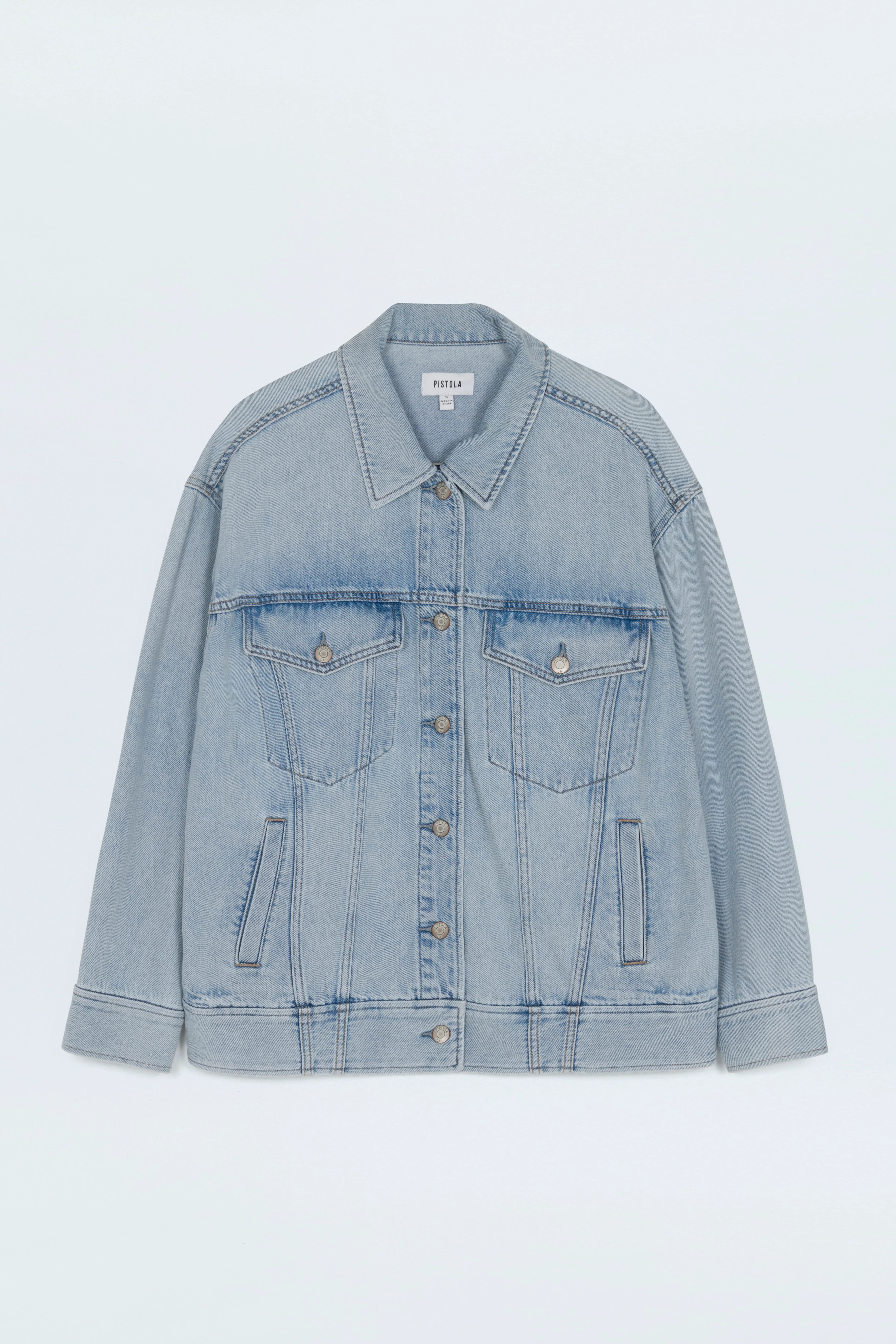 Rowan Boyfriend Trucker - Chateau | Pistola Denim