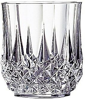Cristal d'Arques Longchamps Crystal Double Old Fashion Glass, Set of 4 | Amazon (US)