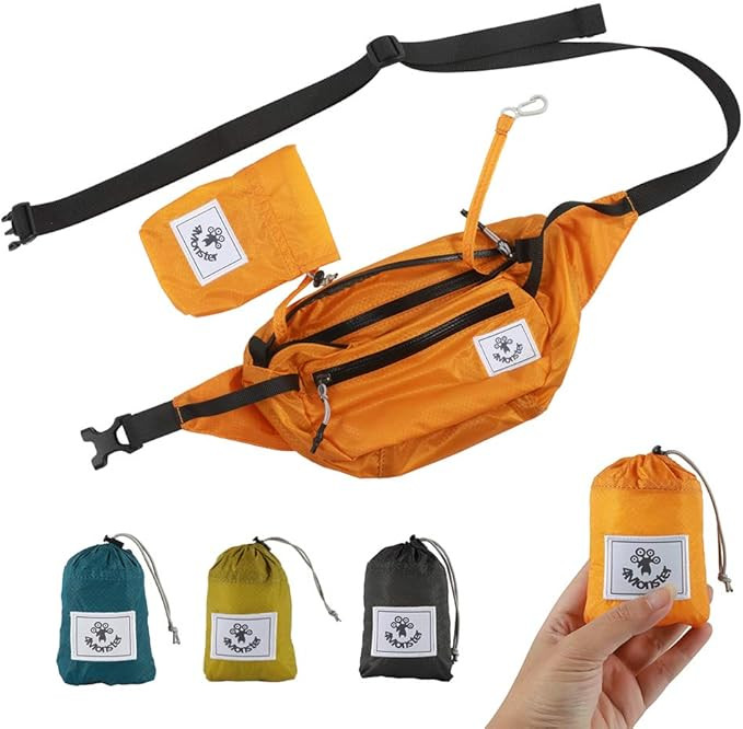 4Monster Hiking Waist Packs Portable,Water Resistant Fanny Bag with Adjustable Strap,Lightweight ... | Amazon (US)
