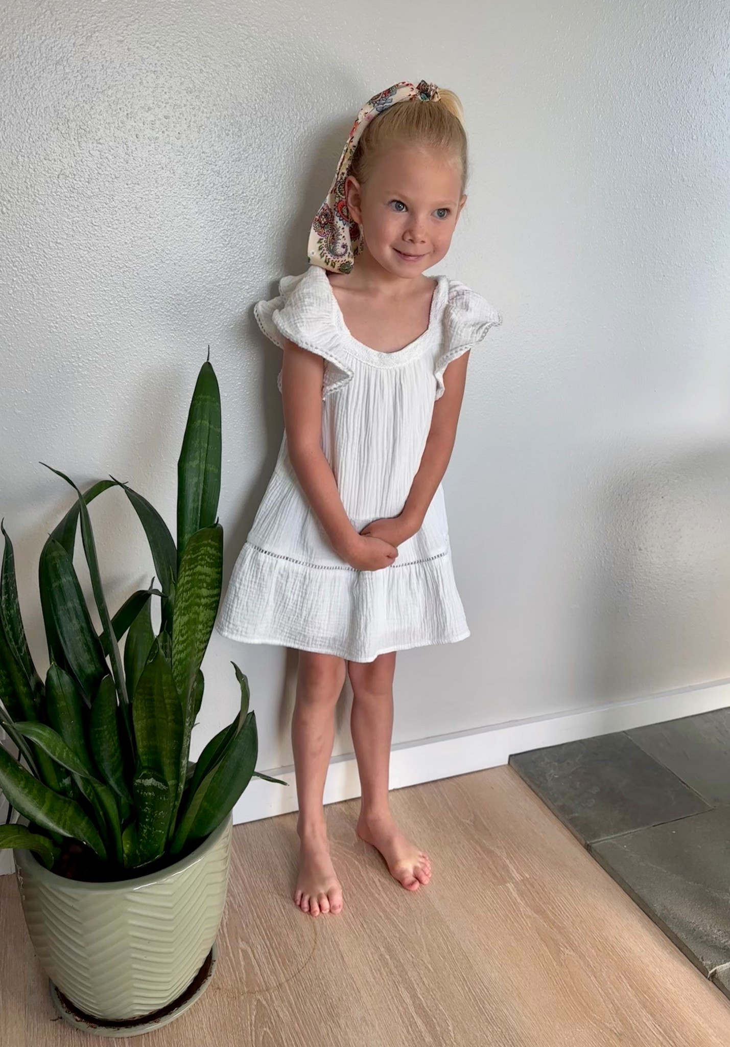 Sweet and timeless 🤍 My girl in this flutter sleeve white gauze dress is ready for school events, family photos, and every special moment in between. Lightweight, comfy, and so versatile—it’s a must-have piece for her wardrobe.
#LTKKids #LTKfamily #GirlsStyle #BackToSchoolStyle #KidsFashionInspo #FamilyPhotoOutfits #WardrobeStaple #OOTDkids #LTKBackToSchool #TimelessStyle

#LTKSeasonal #LTKKids #LTKFindsUnder50