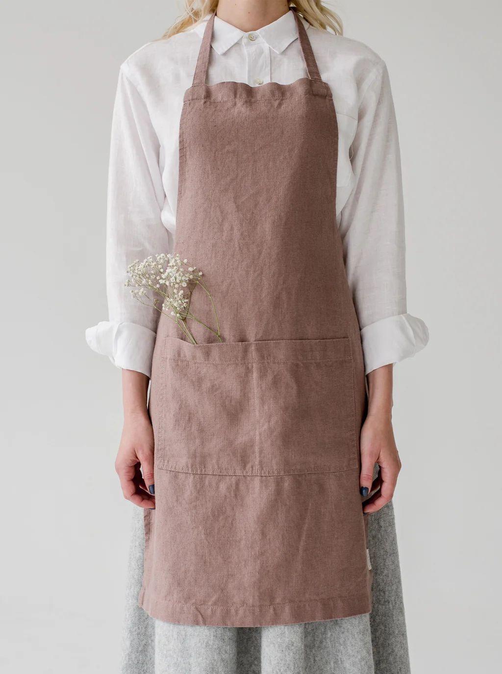 Rose Linen Apron | House of Jade Home