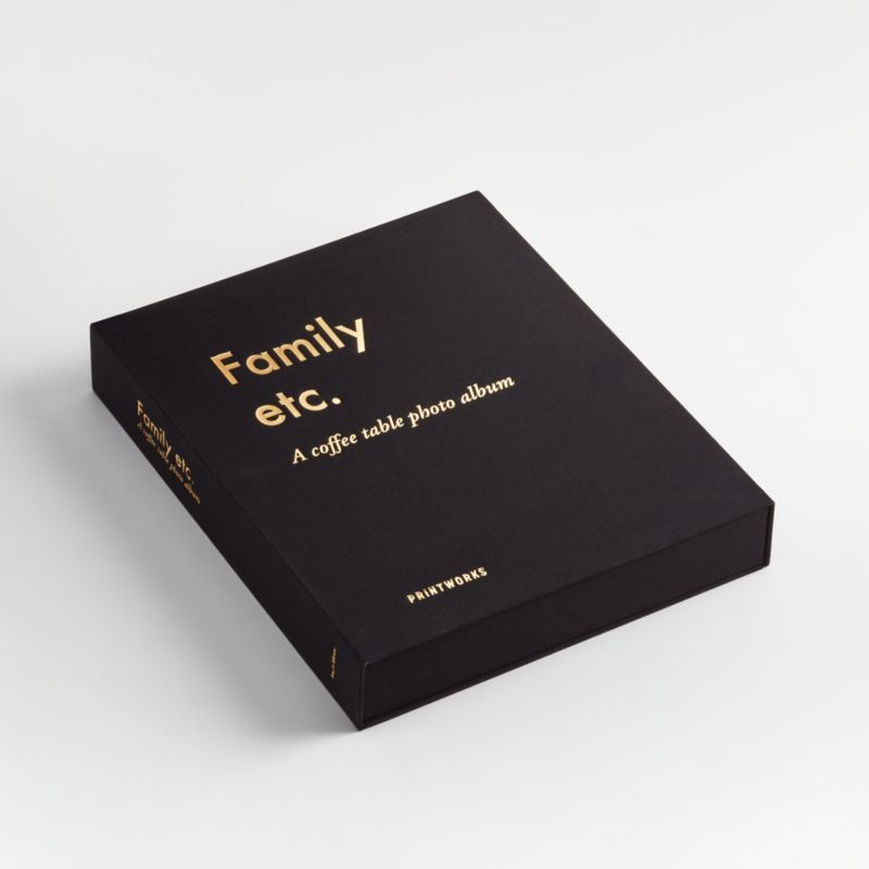 Family Etc. Photo Album Book + Reviews | Crate and Barrel | Crate & Barrel