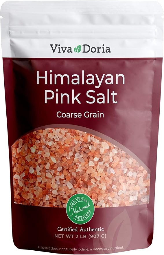 Himalayan Pink Salt Coarse Grain Crystal Sea Salt, 2 lb (907 g) Certified Authentic Salt | Amazon (CA)
