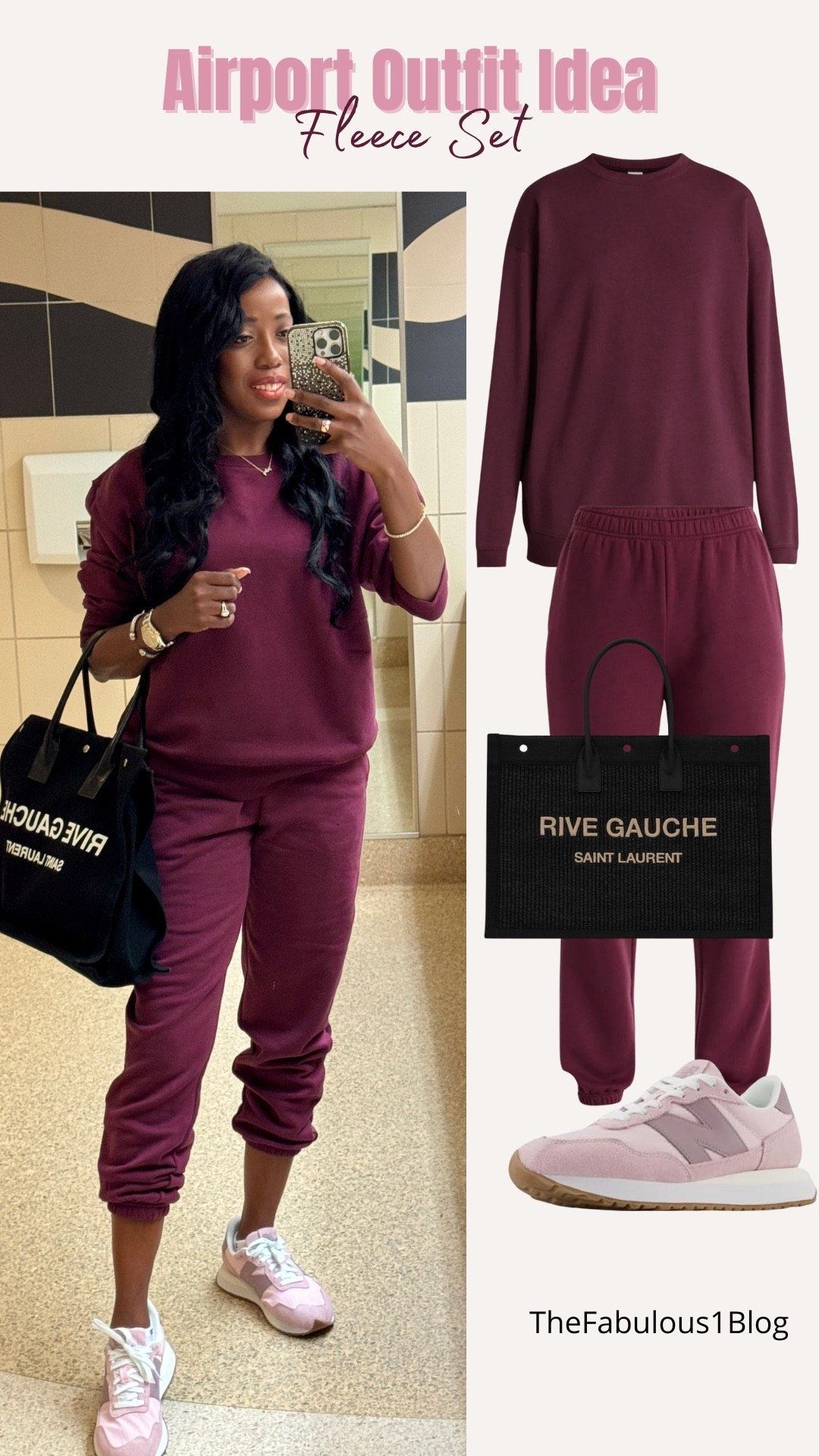 Airport Outfit Idea
This fleece set is sold as separates. Available in other colors. 

Fall Fashion, Fall Outfit, 
#LTKSeasonal #LTKTravel #LTKStyleTip

#LTKFindsUnder100 #LTKOver40 #LTKFindsUnder50