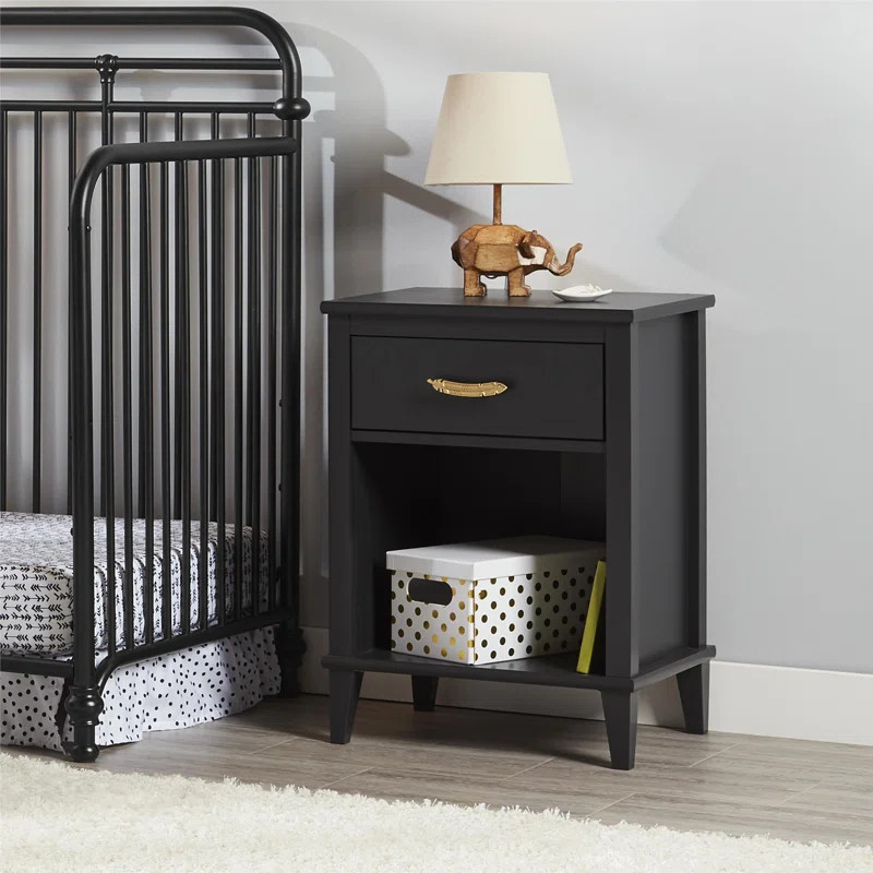 Monarch Hill Hawken 1 Drawer Nightstand | Wayfair North America