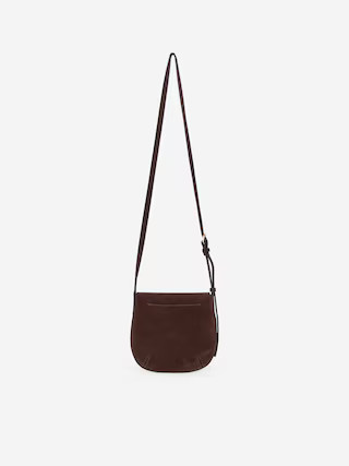 Suede Crossbody Bag – Dark Brown – Women – ARKET GB | Arket UK
