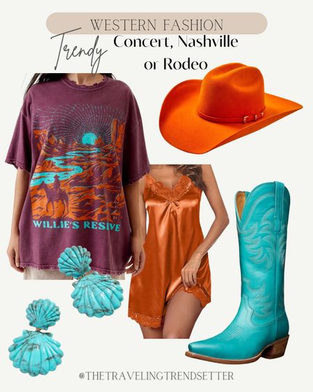 Nashville outfit , country concert outfit , how to style an oversized tee shirt - cowgirl boots - Tecovas - cowgirl bag - cowgirl hat - rodeo
Fashion - western outfit idea - spring outfit and summer outfit 

#LTKFestival #LTKSeasonal #LTKstyletip