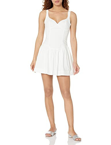 NIA Women's Napoli Dress, White, Small | Amazon (US)