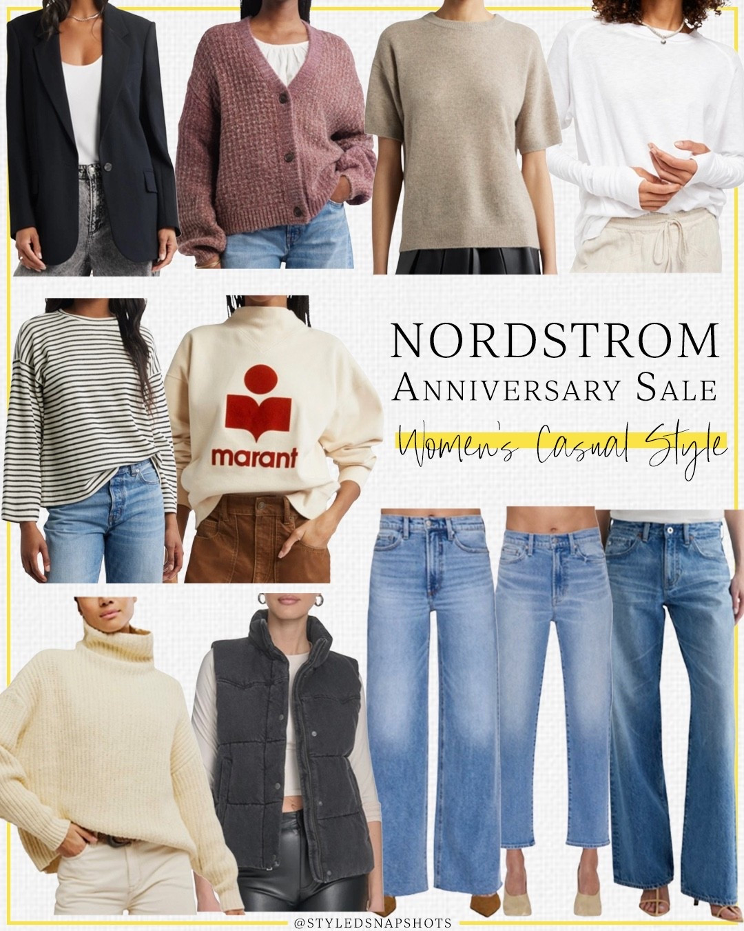 NSale women’s favorite for casual fall style 

Nordstrom anniversary sale, denim, Jeans, chunky sweater

#LTKStyleTip #LTKSaleAlert #LTKSeasonal