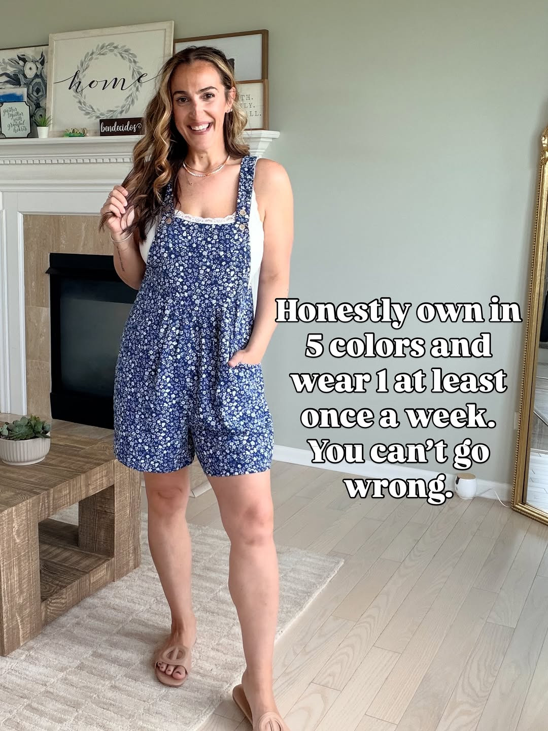 Wearing a medium in all. Super cute and easy look that gets you out of the rut of tees and shorts. 
#overalls #summeroutfit #festivaloutfit #cutesummeroutfit 

 #LTKootd #LTKOver40 #LTKMidsize