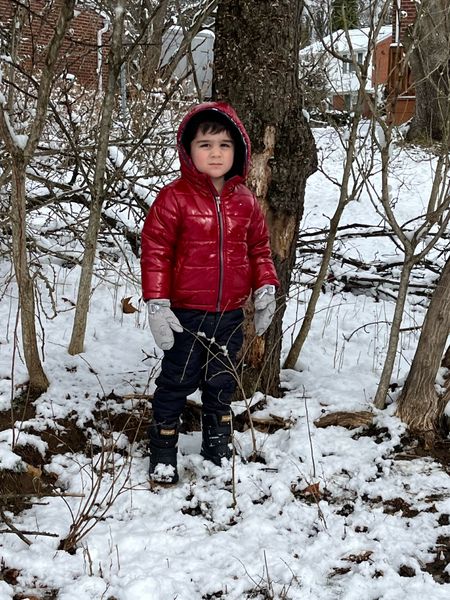 Ready to play in some snow. 

Our snow pants and mittens from Temu came in just in time. Love the waterproof fleece lining. Makes it perfect on a day like today.

#LTKfamily #LTKkids #LTKbaby