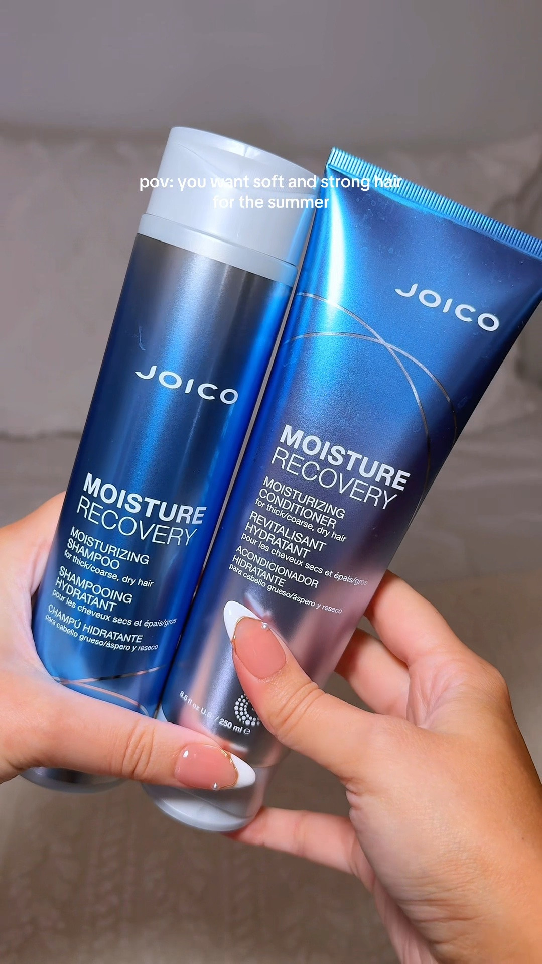 pov: you want soft and strong hair for the summer 🌞🩵✨

#haircare #healthyhair #shampooandconditioner

#LTKselfcare #LTKBeauty