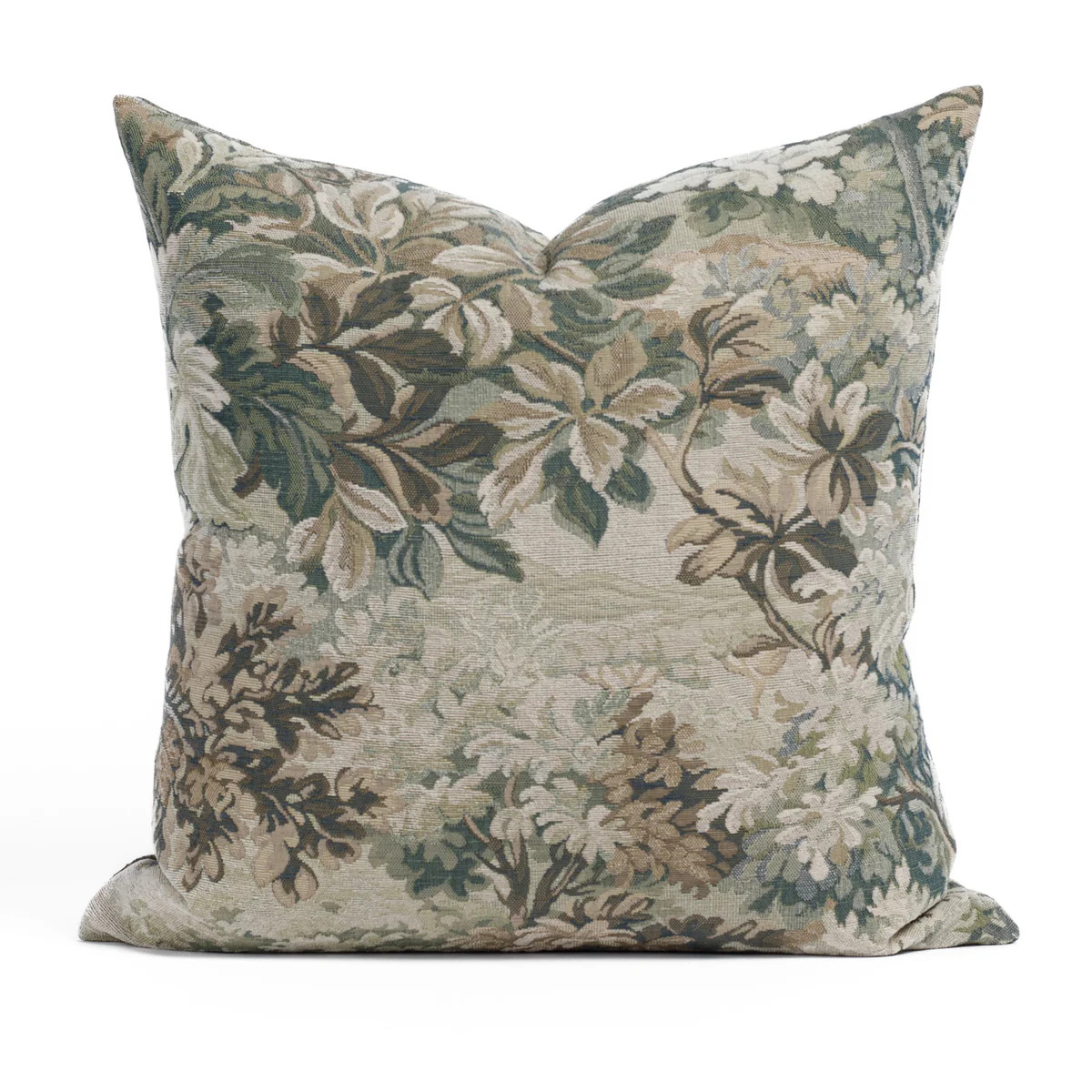 Manor Tapestry 20x20 Pillow, Sage | Tonic Living