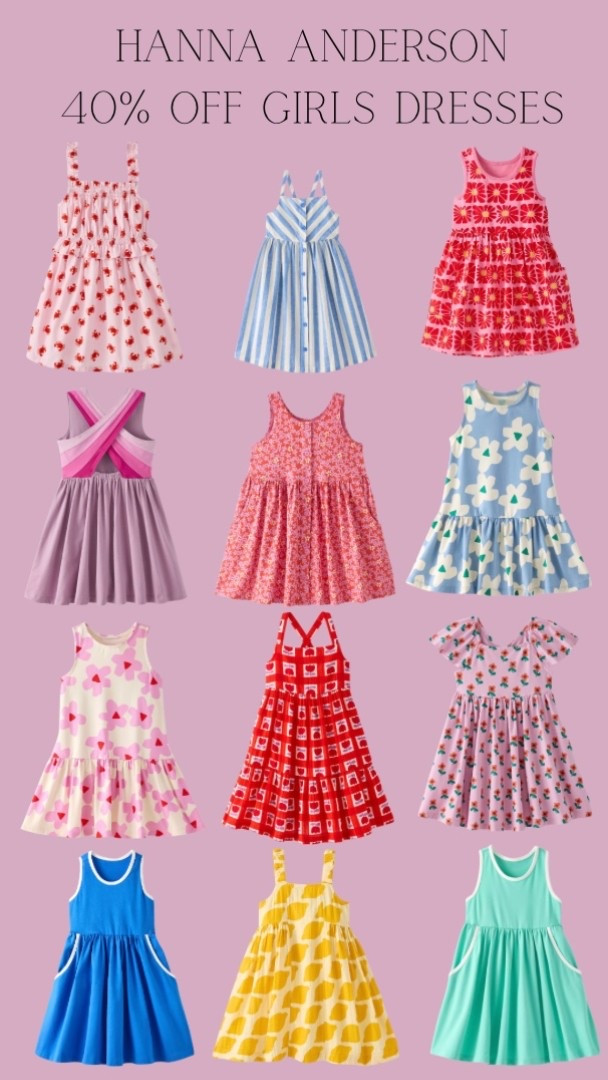 Hanna Anderson has 40% off little girls dresses

#LTKSaleAlert #LTKKids