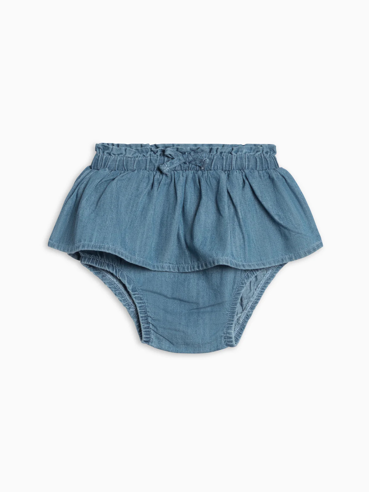 Iona Chambray Skirted Bloomer | Colored Organics