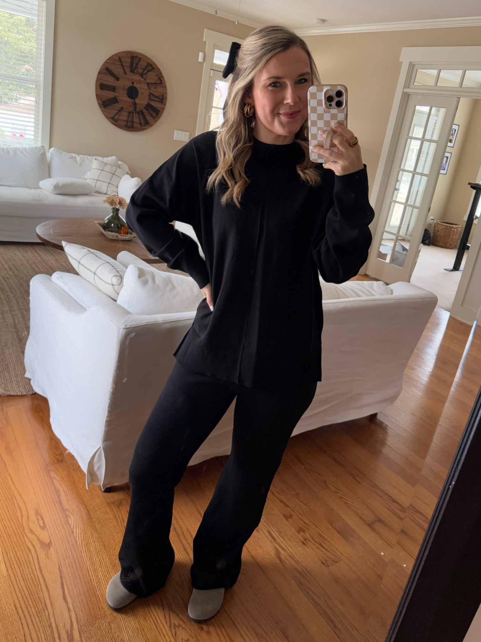 Work from home put together comfy outfit today! Pulled together yet still so comfortable! 

#LTKStyleTip #LTKHome #LTKFindsUnder50