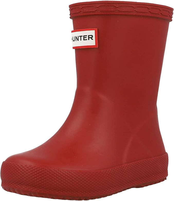 Hunter Footwear Unisex-Child Original First Classic Rain Boot | Amazon (US)