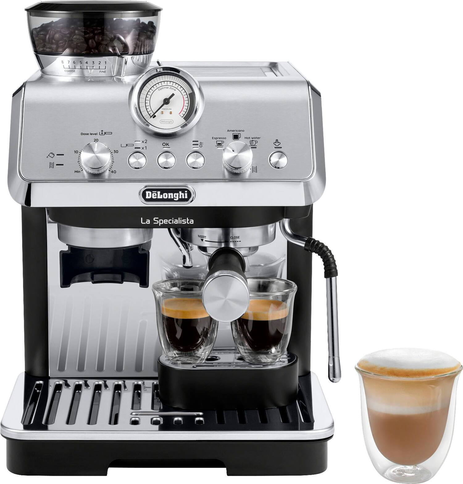 De'Longhi La Specialista Arte EC9155MB Espresso Machine Stainless Steel/Black EC9155MB - Best Buy | Best Buy U.S.