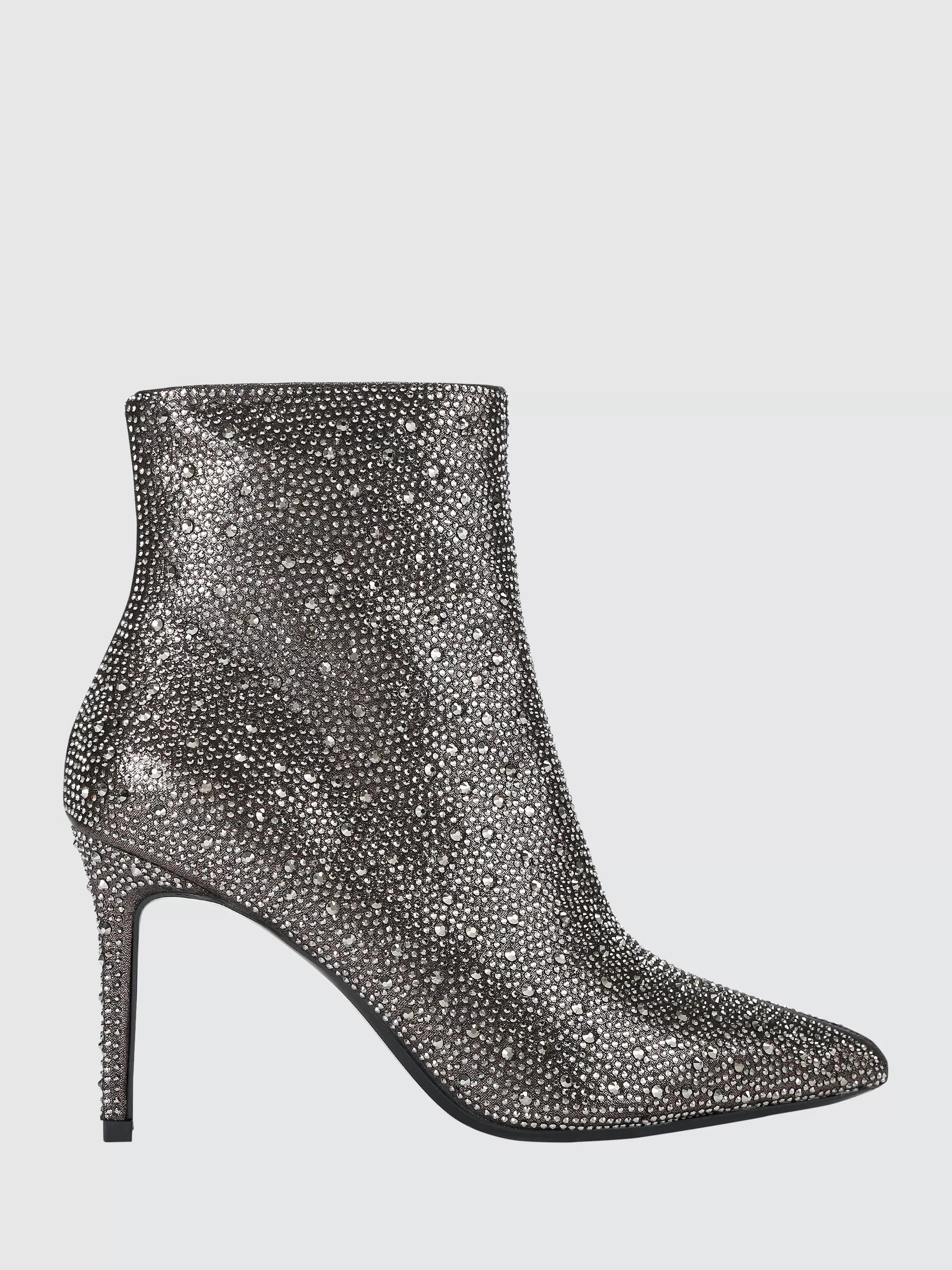 Carvela Lovebird Ankle Boots, Gunmetal | John Lewis (UK)