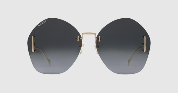 Geometric-frame sunglasses | Gucci (US)