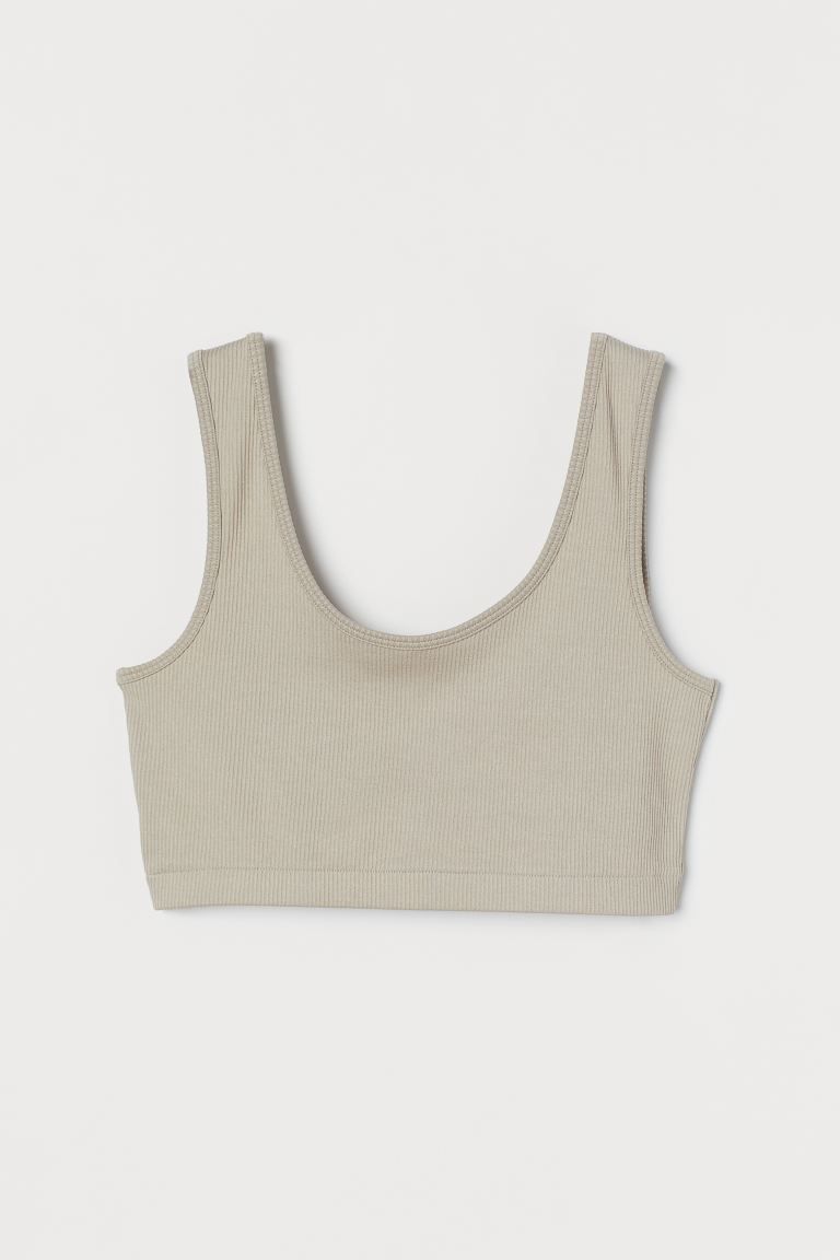 Ribbed Cropped Top | H&M (US + CA)