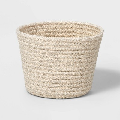Decorative Coiled Rope Basket Cobblestone - Brightroom™ | Target