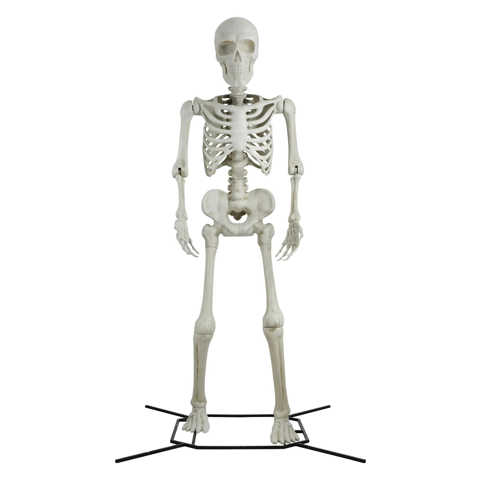 Halloween Gaint Poseable 10' Skeleton Decoration by Way To Celebrate - Walmart.com | Walmart (US)