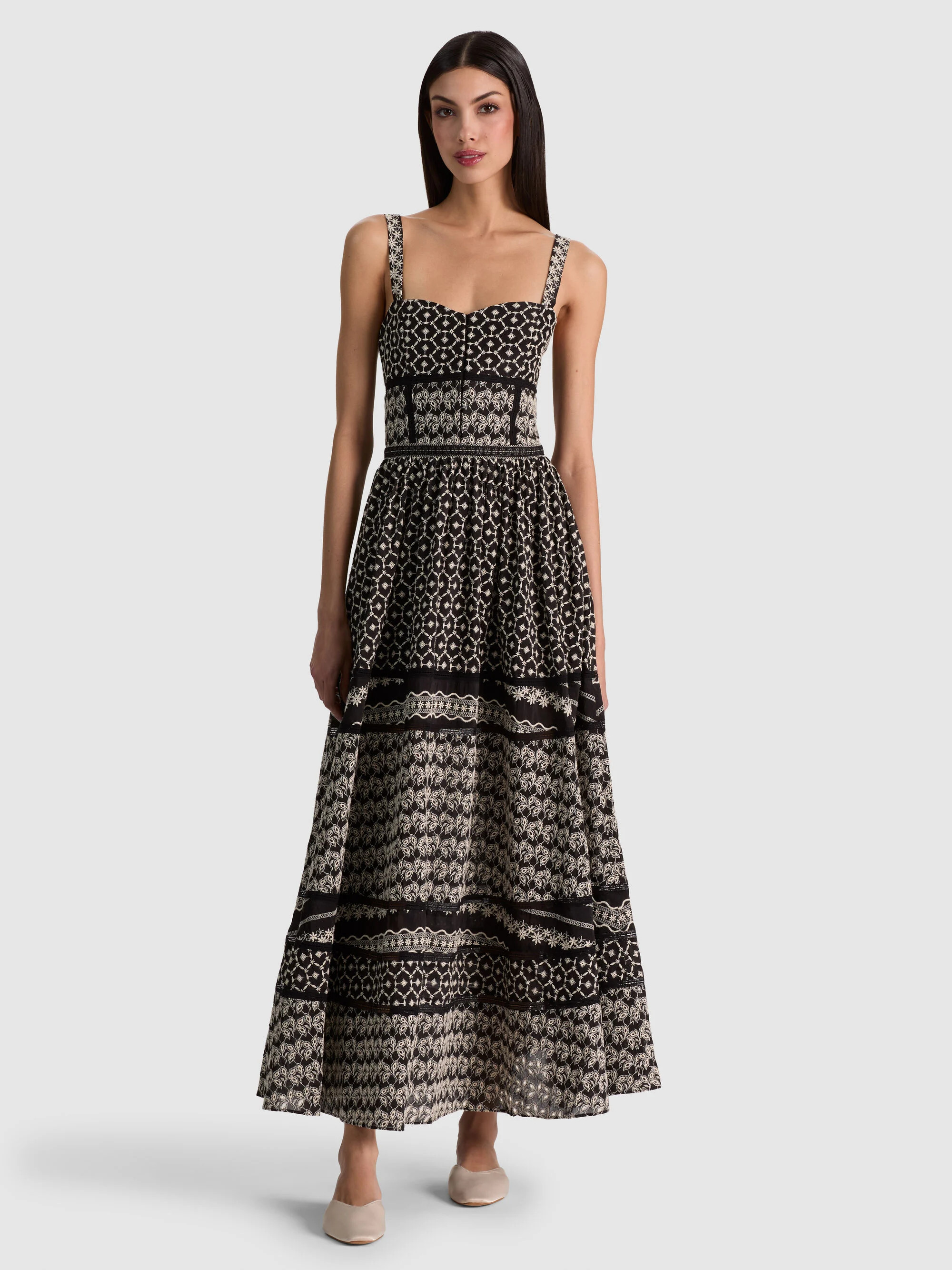 ANYA MIDI DRESS | Alice + Olivia