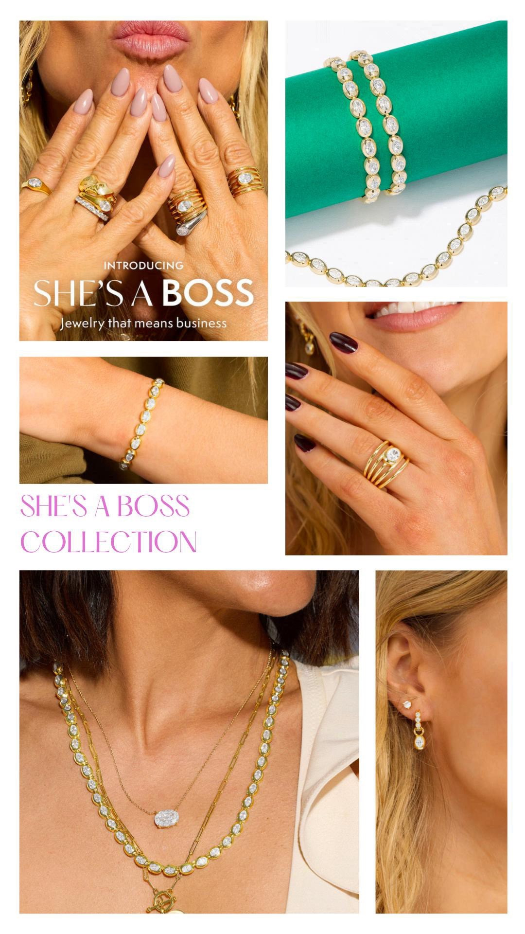 The brand new she’s a boss collection from Melinda Maria is absolutely incredible! These oval stones are set in a thick chunkier metal giving total boss vibes! 🚨Use code: ashleytho for a discount on your jewelry order‼️