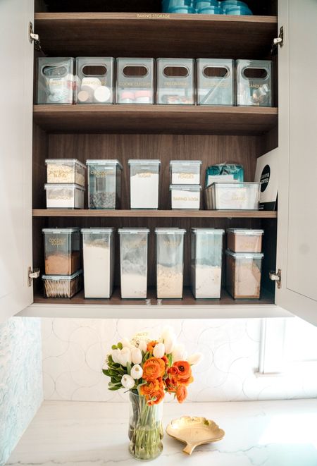 Organized pantry goals! Great baking zone from our Downtown Dreamer project 

#LTKHome #LTKFindsUnder50 #LTKFamily