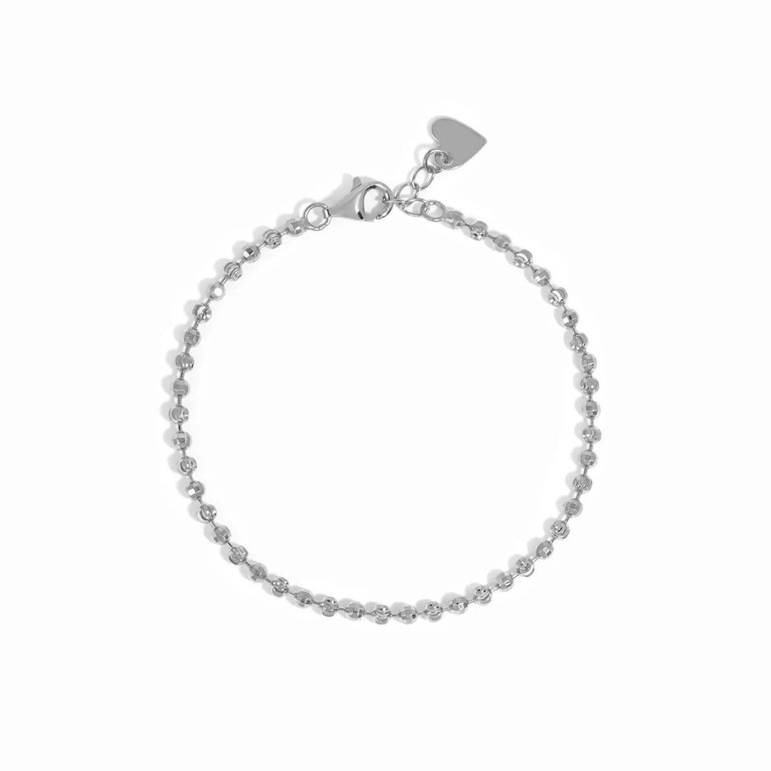 Diamond-Cut Beaded Chain Bracelet | Embark Fine Jewelry
