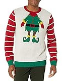 The Ugly Christmas Sweater Company Holiday Ugly Xmas Crew Sweaters For Men | Amazon (US)