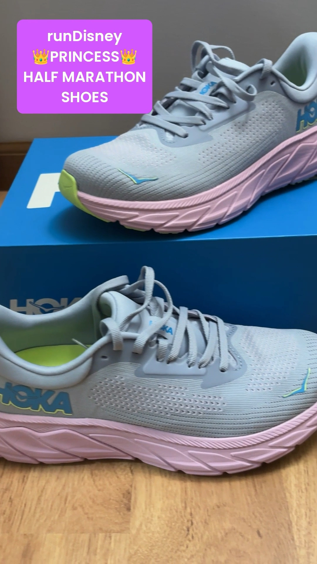 Running shoes I bought ON SALE to train for the Disney runDisney Princess Half Marathon! These are the HOKA Arahi 7 running shoes that I got in a size 8. Excited to train in them!

#LTKActive #LTKSaleAlert #LTKShoeCrush