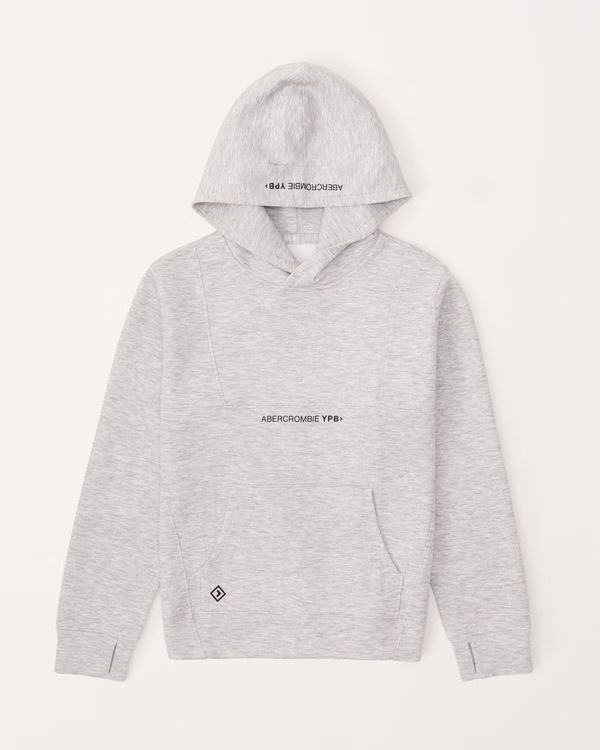 boys ypb neoknit active logo popover hoodie | boys tops | Abercrombie.com | Abercrombie & Fitch (US)