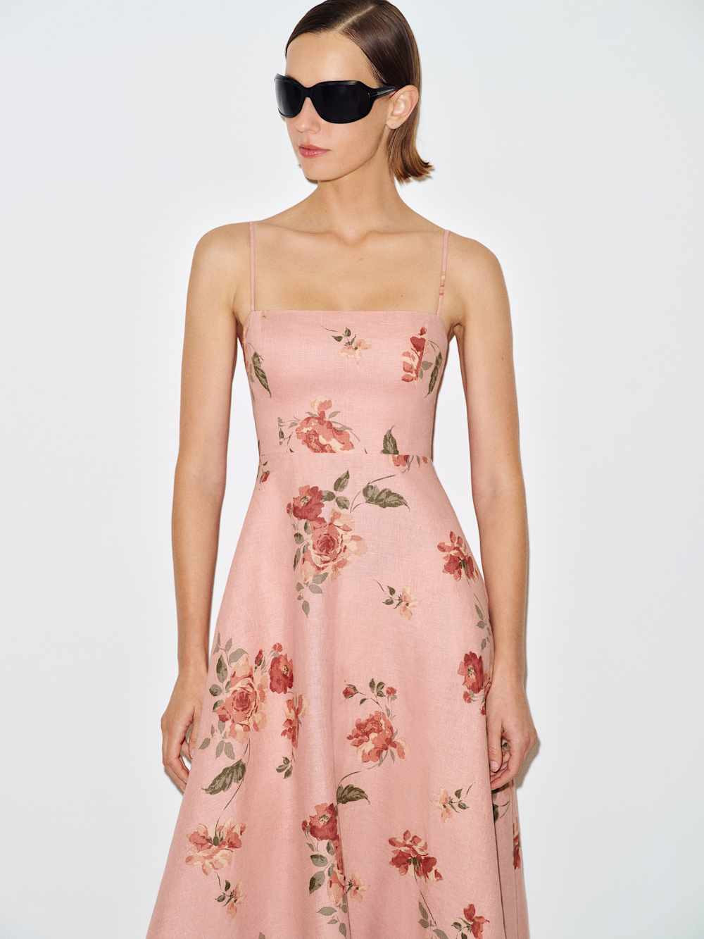 Monette Linen Dress | Reformation (Global)