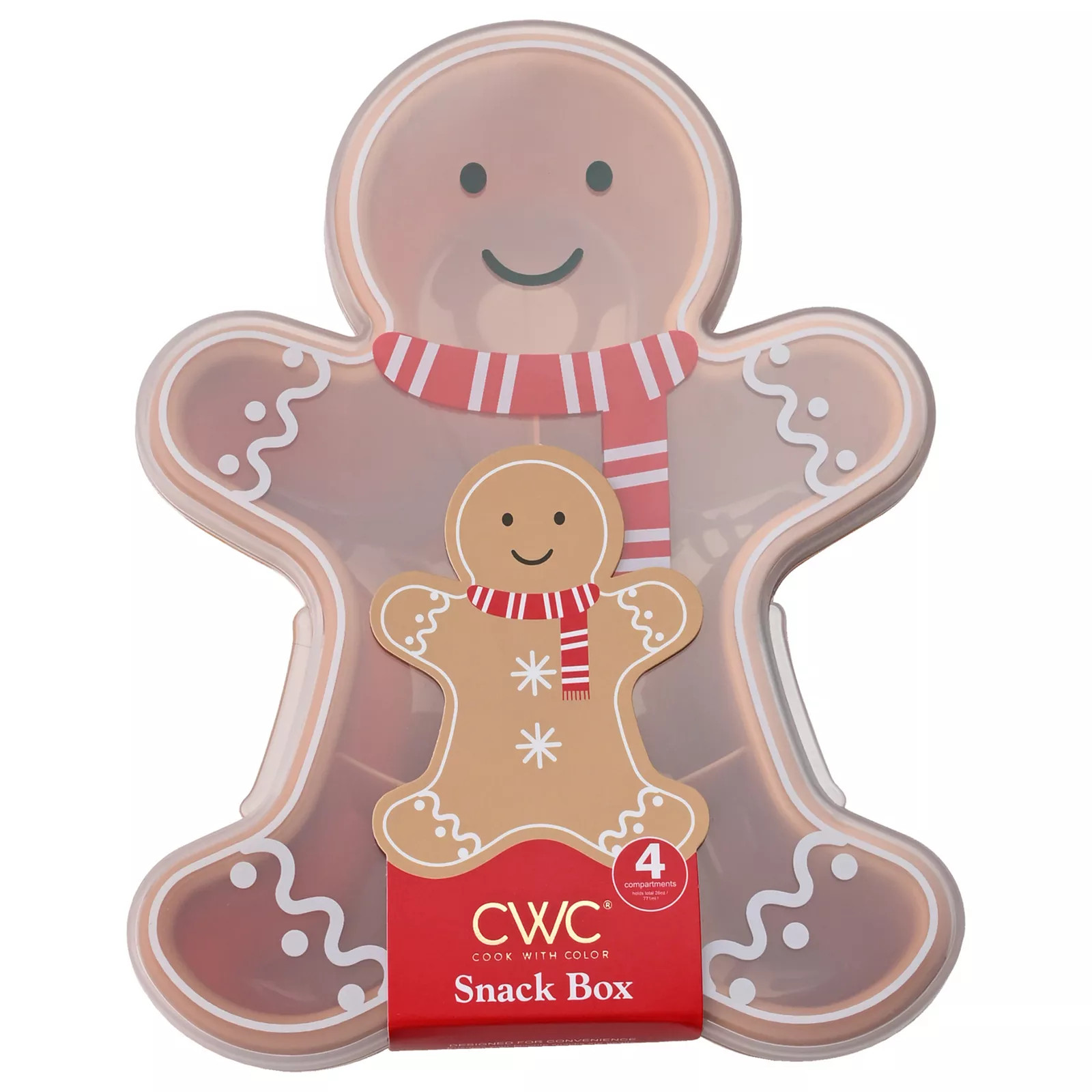 Cook With Color Gingerbread Man Snack BoxCook With Color | Kohl's