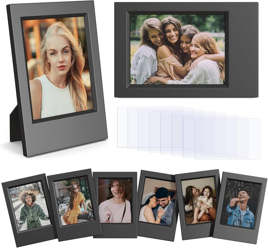 2x3 Photo Frames for Instax Mini EVO 13 12 Liplay SE Link 3 Camera Film, 3-inch Small Picture Fra... | Amazon (US)