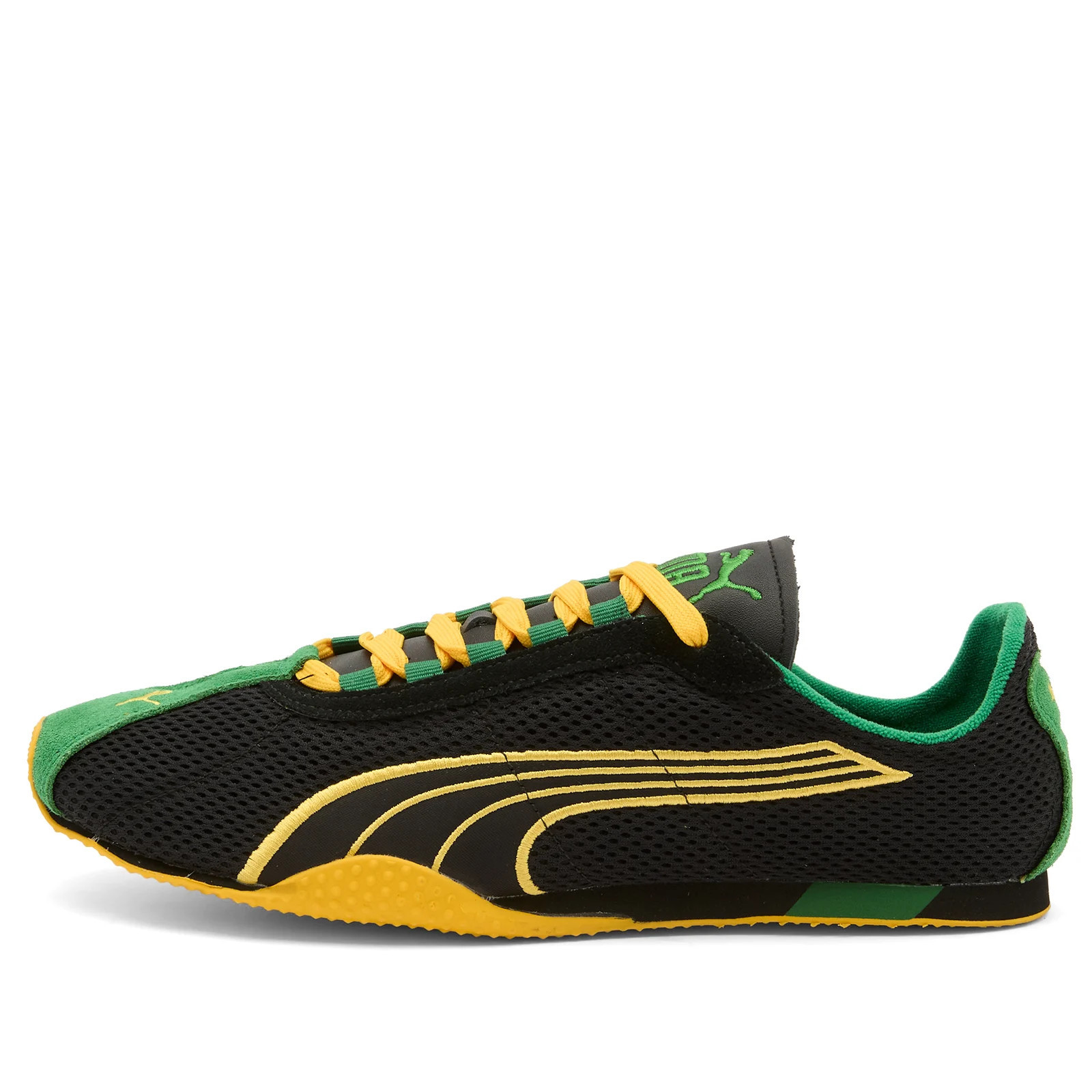 Puma H-Street Jamaica Sneaker Black/Yellow Sizzle | END. Clothing