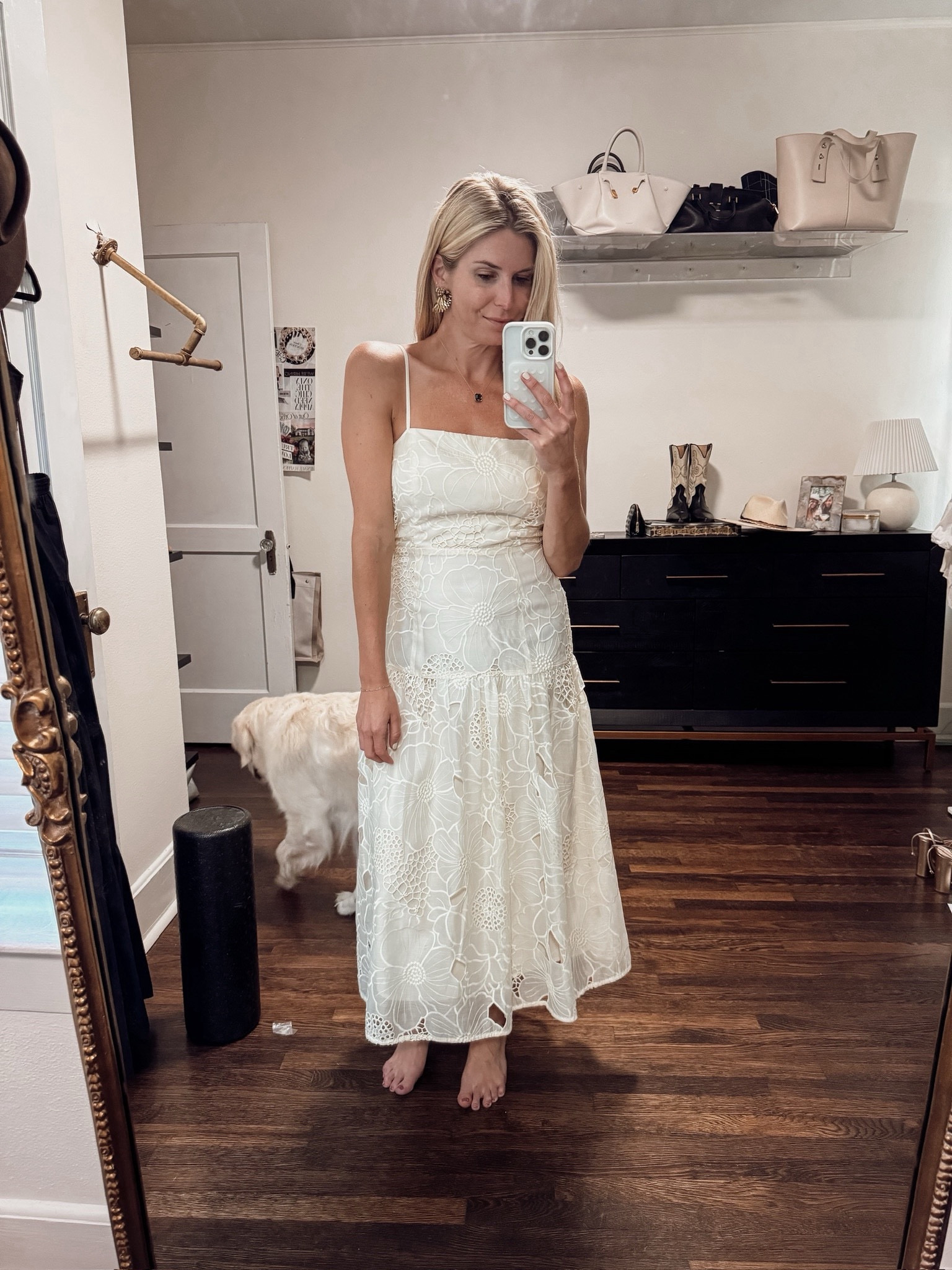 NSale outfit 🤍 eyelet maxi dress 

#LTKFindsUnder100 #LTKxNSale #LTKSaleAlert